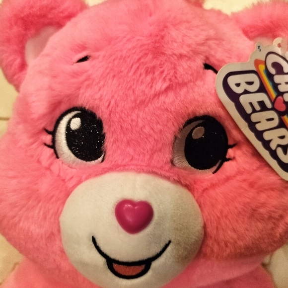 Cheer Bear Care Bear Metallica Rainbow Brand New with Tags by Basic Fun 2021 - Picture 6 of 6